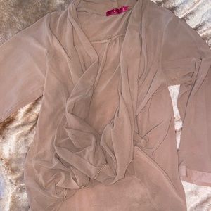 Sheer tunic